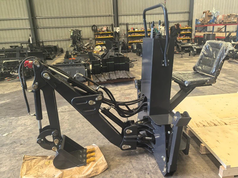 Mini Skid Steer Backhoe factory