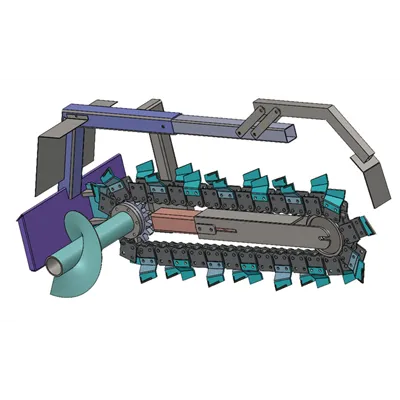 Mini Skid Steer Trencher